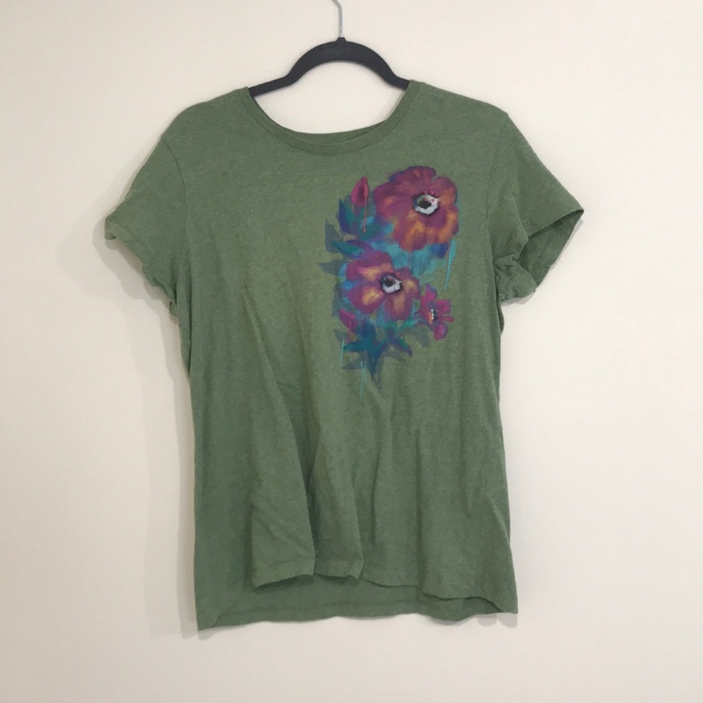 Floral Print Tee